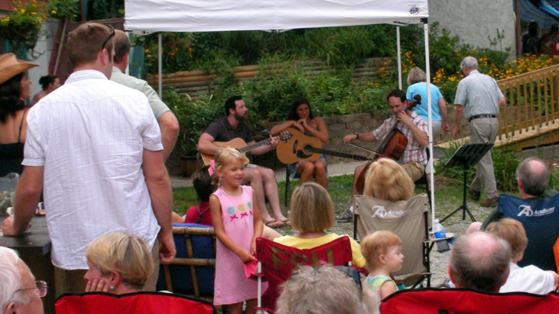 community garden food bank