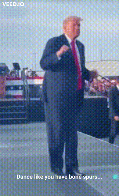 MAGA Cult Captain Bone Spurs Dance