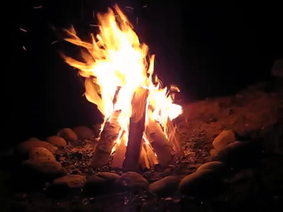 Scottish Paganism bonfire